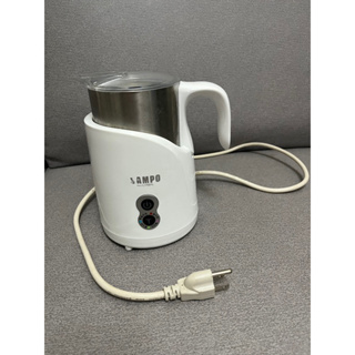 二手【SAMPO聲寶】磁吸式奶泡機 HN-L17051L 冷熱兩用 304不鏽鋼杯 4種模式