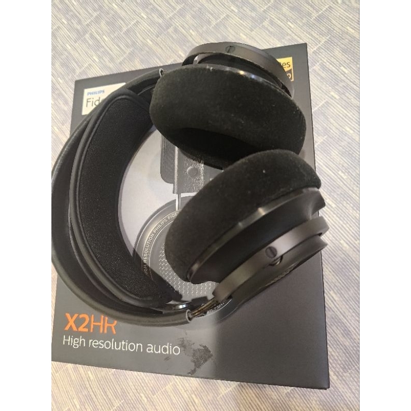 Philips Fidelio X2HR 耳罩式耳機 沉穩黑 3.5mm