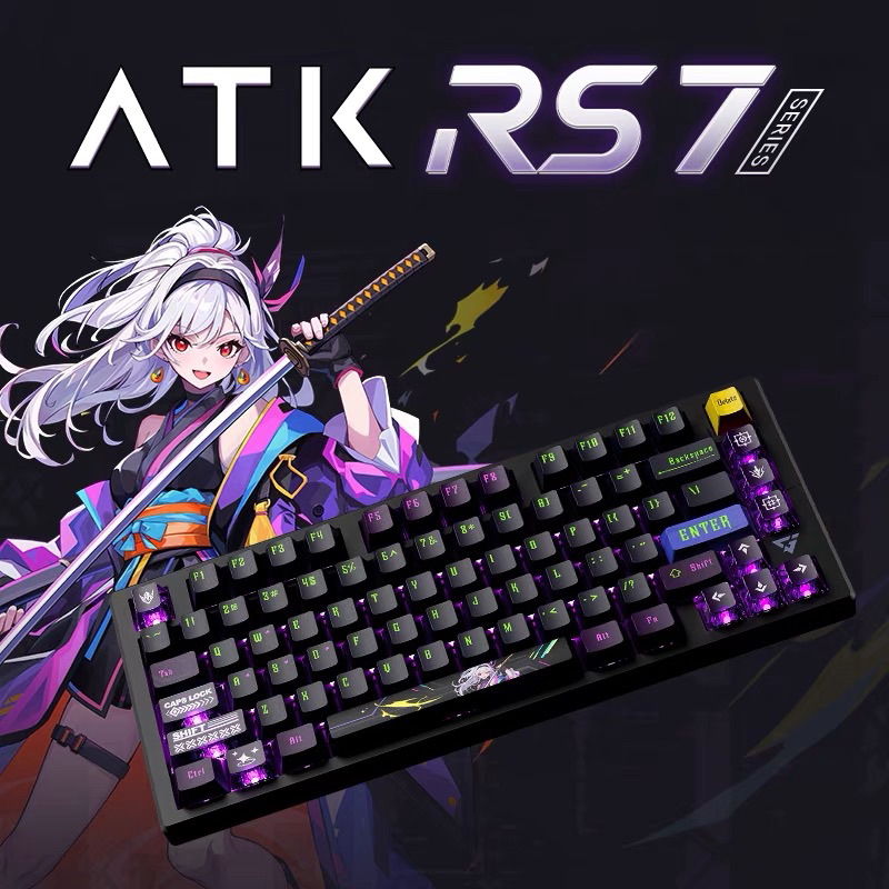 ATK RS7 電競磁軸鍵盤 特戰 瓦羅蘭 Valorant適用 (非Wooting 醉鹿G60 A75