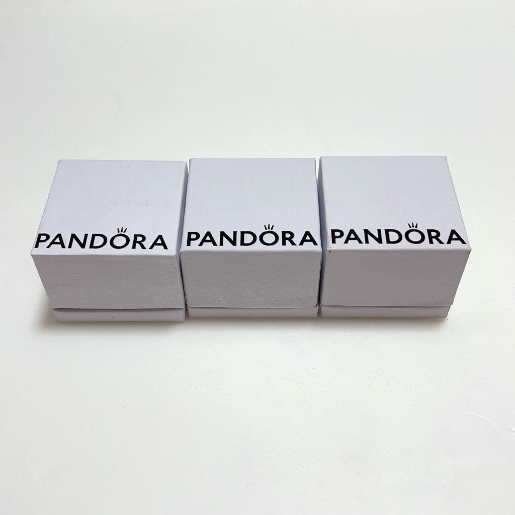 Pandora 串飾盒 戒盒 耳環盒-3個一組(全新附贈紙袋*1)