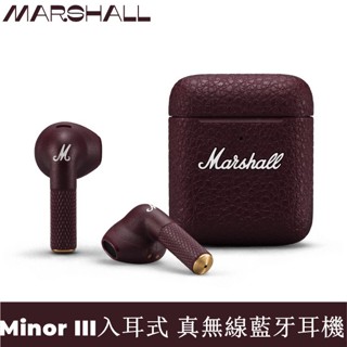 適用於MARSHALL MINOR III 馬歇爾 真無線藍牙耳機 耳麥 真無線 入耳式運動三代耳機
