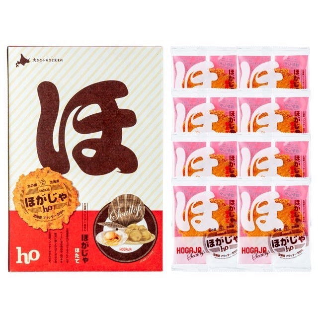 🔥現貨 🇯🇵日本人氣 北海道福太郎  Hogaja海鮮煎餅仙貝 山口油屋 2枚*8袋入 帆立貝 大蝦 昆布口味😻