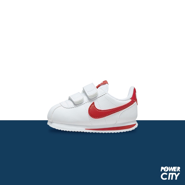 【NIKE】CORTEZ BASIC SL (TDV) 兒童 運動鞋 白紅 小童 -904769101