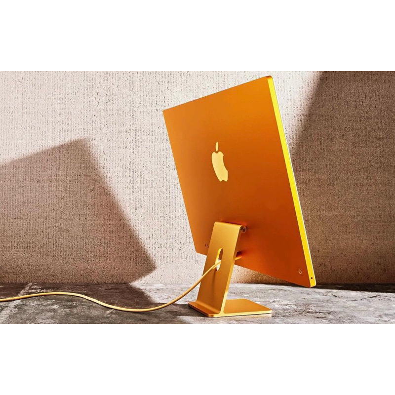 Apple iMac 24吋 4.5K retina顯示器 黃色 A2438 M1/8C8G/8G/256GB 近全新