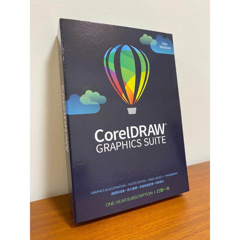 【Corel】CorelDRAW Graphics Suite 一年訂閱版『全新授權盒裝』