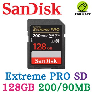 SanDisk Extreme PRO SDXC SD 128G 128GB U3 V30 4K 200MB 高速記憶卡