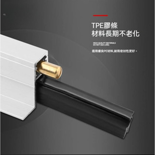 【joburly】門底自動升降氣密條 T型內崁式 自動下降條 隔煙/防塵/防蟲/防風 門底擋縫條