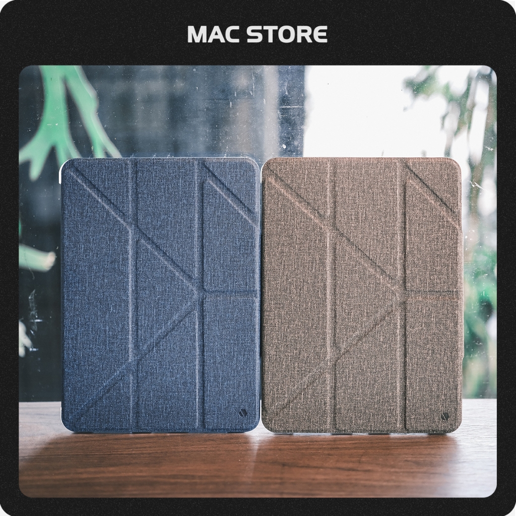 【MacStore優惠】JTLEGEND iPad Pro 11吋 Amos 相機快取多角度折疊布紋皮套平板殼-短磁扣