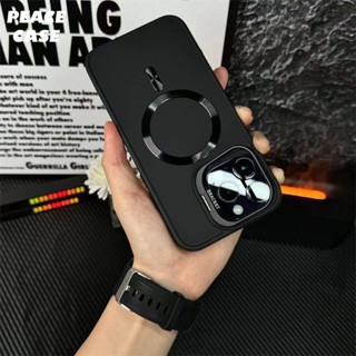 全新升級Magsafe磁吸+護鏡支架手機殼 親膚手感保護殼 適用於 iPhone 15 14 13 12 Pro Max