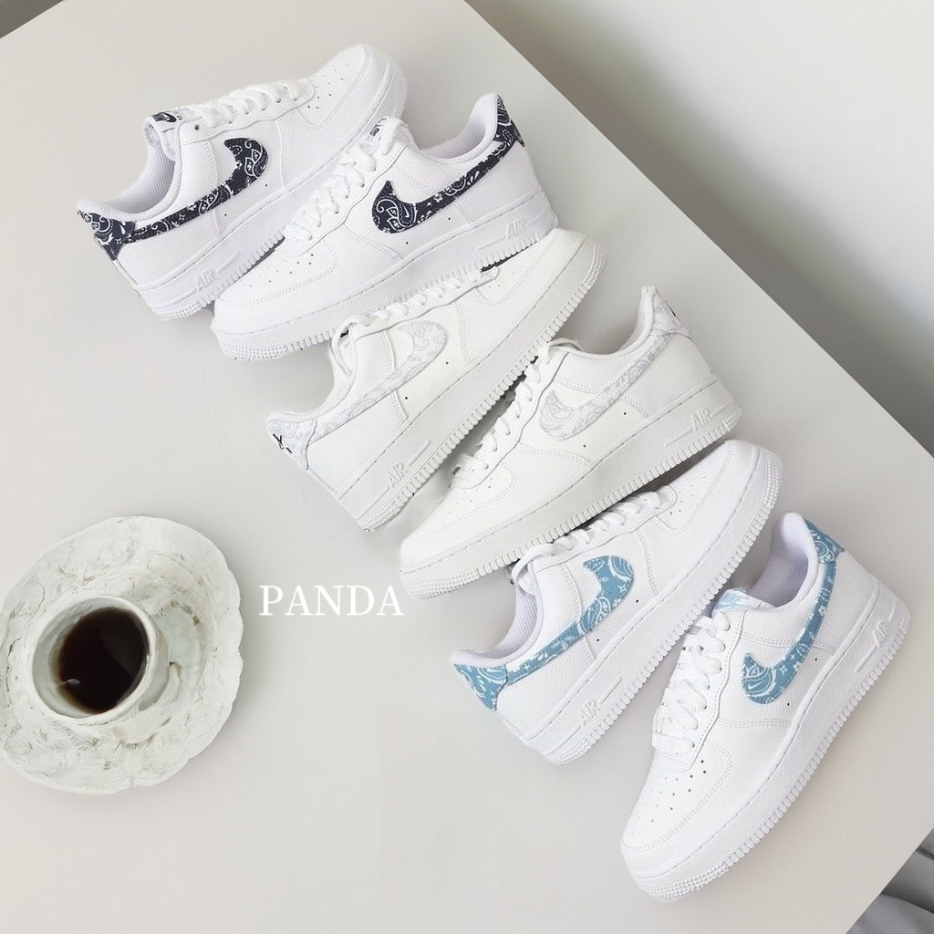 【PANDA 🇰🇷免運】Nike Air Force 1 AF1 白黑 白藍 白灰 變形蟲 DH4406-100
