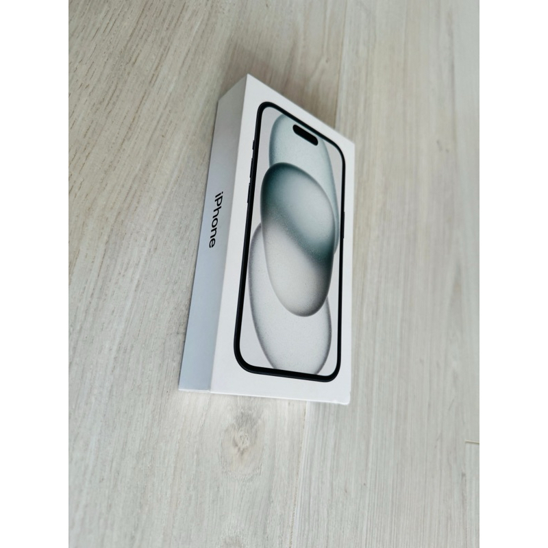 【Apple】全新未拆iPhone 15(128G/6.1吋)黑色