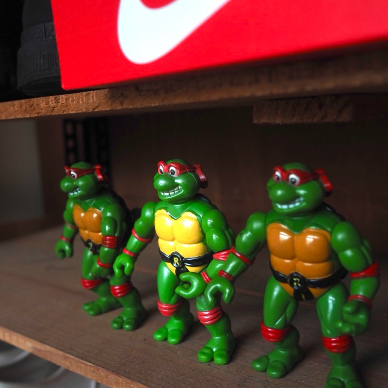 【OCASO】1992 忍者龜 頭轉忍者龜 TMNT Teenage Mutant Ninja Turtles 老玩具