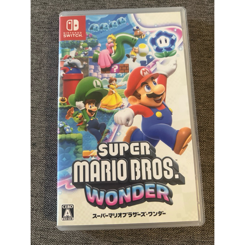 switch 超級瑪利歐兄弟 驚奇 二手 - 支援中文（日文封面） Super Mario Bros. Wonder