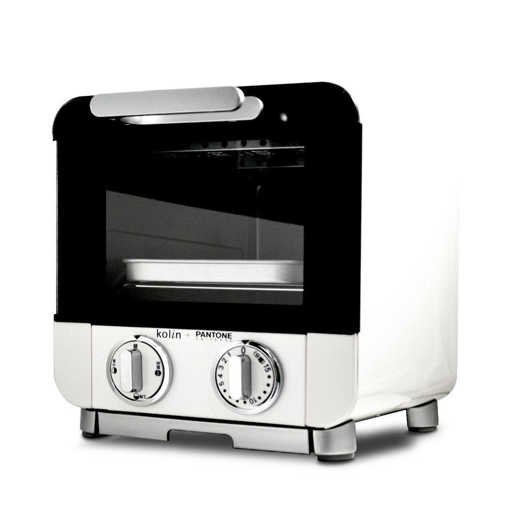 《Kolin歌林+Pantone Universe》雙旋鈕8L電烤箱 PA-BO800 石英管 鍍鋁合金 烘烤 全新現貨