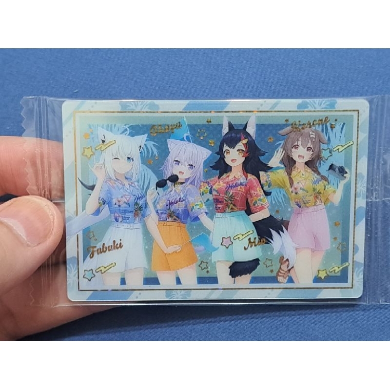 Gamers 吹雪 大神 澪 小粥 沁音 團卡 Hololive 威化餅 餅卡 SUPER EXPO