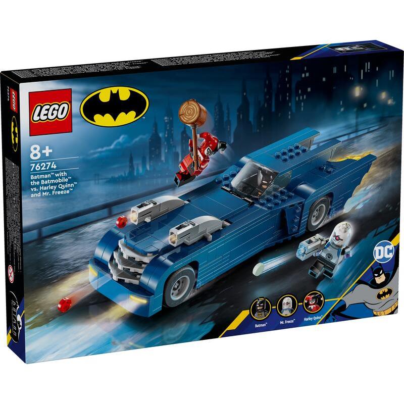 【好美玩具店】樂高 LEGO 超級英雄系列 76274 蝙蝠俠駕駛蝙蝠車決戰小丑女和急凍人