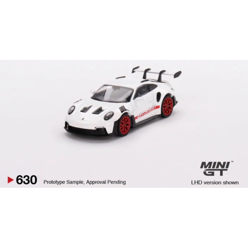 (現貨）MINI GT 1/64 Minigt 保時捷 Porsche 992 GT3 RS #630