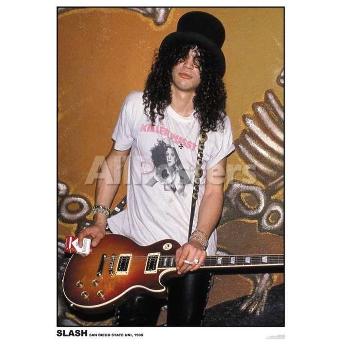 進口海報 C-11 全新 Slash | Guns n Roses 60 x 90 cm (附贈海報筒)