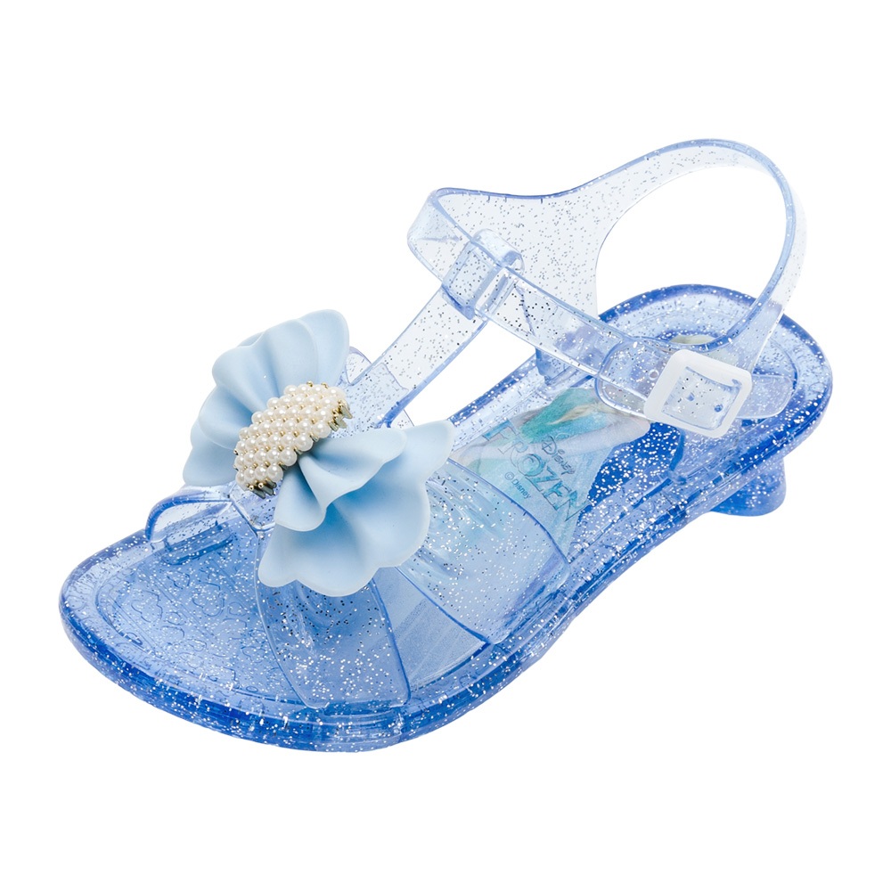 迪士尼 冰雪奇緣 童鞋 低跟果凍涼鞋 Disney 藍/FOKT41596/K Shoes Plaza