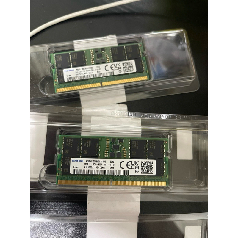 Samsung三星DDR5-4800記憶體16g筆記型