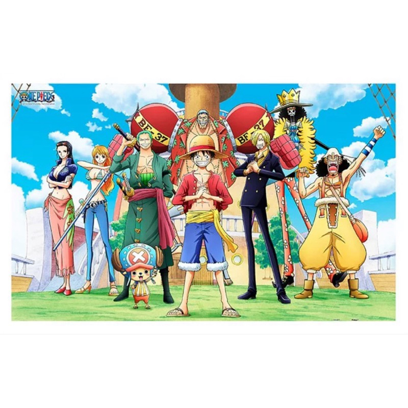 【絕版現貨】Pintoo 平面拼圖 塑膠拼圖 航海王海賊王 ONE PIECE Straw Hat Crew 1000片