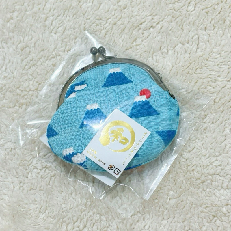 日本製 富士山 和風首飾包小錢包