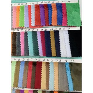 色卡專拍 5mm絨布 水晶絨皮膚布 狐狸毛 長毛絨 新兔毛 水洗兔毛 刷花兔毛 落水毛