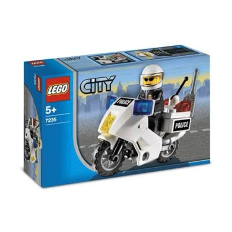 LEGO樂高 絕版 全新未拆封 城市系列 7235 交通警察