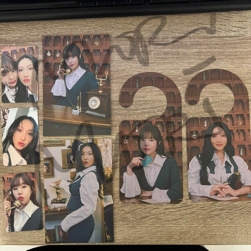 Mamamoo 媽媽木 五期 會員禮 拆售 竹馬 輝人 華莎 小卡明信片小海報吊牌