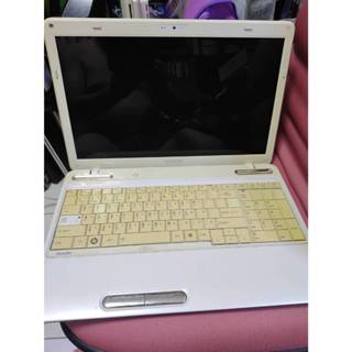 零件機 過電不開機15.6吋大螢幕toshiba 筆記型電腦 L650