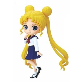萬代 QP QPOSKET 美少女戰士 劇場版 月野兔 制服 A色 景品 豬帽子模型玩具