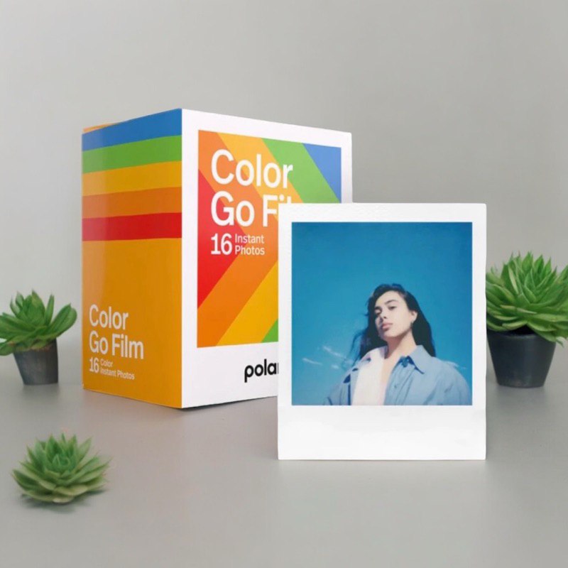 寶麗來公司貨 Polaroid Go 專用 彩色底片 白框 一盒16張入