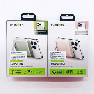 【ENERGEA 新加坡】現貨 免運MagPac Mini 10000mAh 磁吸無線快充帶支架 行動電源