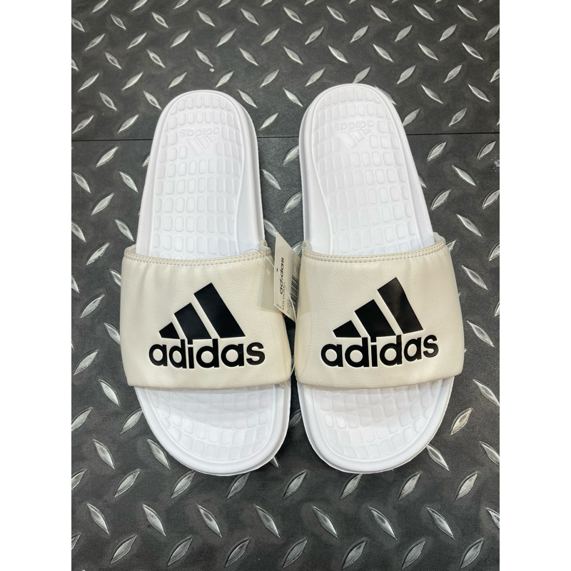 白黑（色差） adidas VOLOOMIX 拖鞋