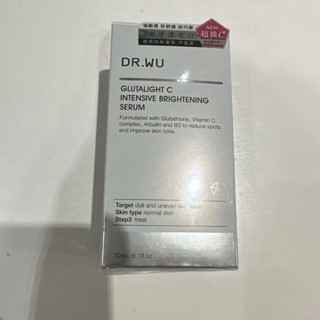 DR.WU 超微C美白精華液 30ML /超微C密集淡斑精華 20ML/超微Ｃ美白精華化妝水150ml 全新