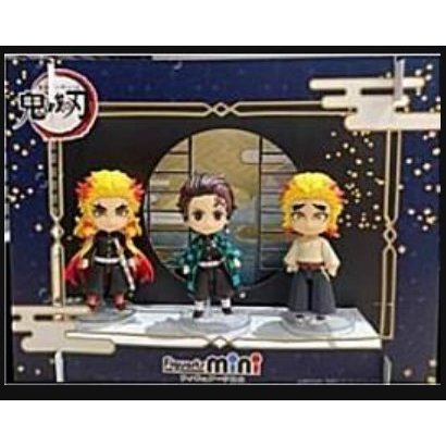 場景【萬代正版】全新現貨  代理版 Figuarts mini 鬼滅之刃 不死川玄彌 竈門禰豆子 舞台 胡蝶香奈惠