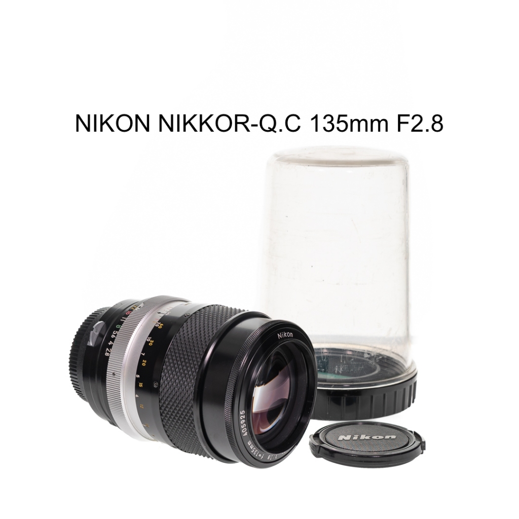 【廖琪琪昭和相機舖】NIKON NIKKOR-Q.C 135mm F2.8 手動對焦 NON-AI 可轉接 保固一個月