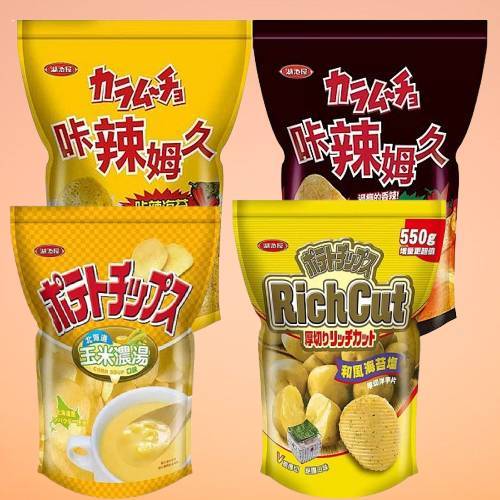 湖池屋 卡辣姆久平切／厚切／玉米濃湯口味 洋芋片 零食 好市多COSTCO【小三美日】空運禁送 DS021845 x !