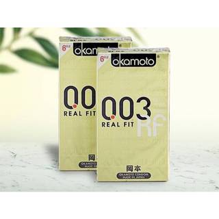 日本 okamoto 岡本 3D曲線003衛生套(6入) 【小三美日】保險套 D676757