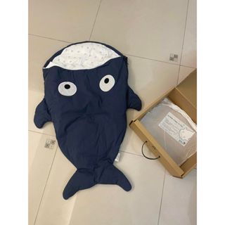 BabyBites 西班牙鯊魚咬一口 嬰兒睡袋 (丈青藍)