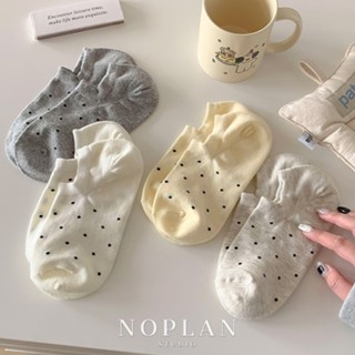 【現貨𝟤𝟦𝐻🚚】 韓系奶油點點短襪 襪子女 船型襪 隱形襪 學生襪 韓國襪子 女襪 大學生必備