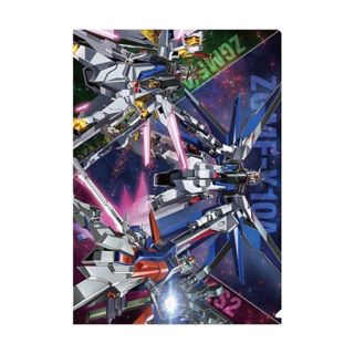 SUNSTAR 機動戰士鋼彈 SEED 透明檔案夾 GP 機動戰士集合 東海模型