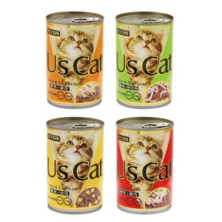 ☆毛孩王☆SEEDS 惜時 US 大貓罐 400g*12入 貓罐 貓罐頭 喵星人 浪貓最愛 鮪魚 蟹肉 雞肉 吻仔 起司
