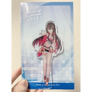Hololive summer Azki 2023泳裝壓克力立牌 全新未拆封 正版日貨