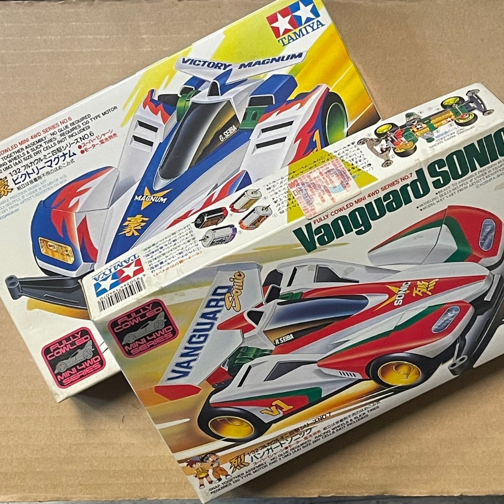 四驅車 軌道車 田宮 TAMIYA 1/32 ITEM 19407 + 19406 勝利衝鋒 先驅音速