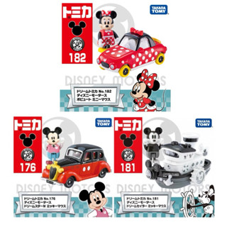 【優登】附發票 新品 正版代理 Tomica 迪士尼 米妮小汽車（附人偶）米奇黑白蒸氣船 米奇人偶老爺車 多美小汽車