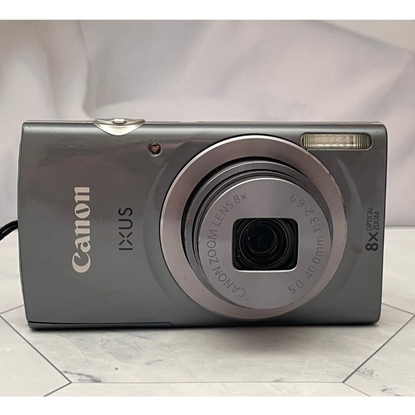 【時光藏寶閣】Canon 佳能 Ixus 160  2000 萬像素 CCD 老相機 8成新 傻瓜相機 小紅書 自拍相機