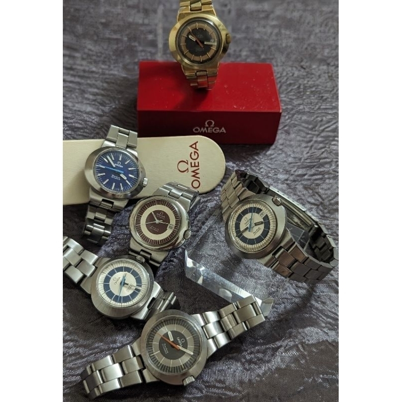 ✴️✴️（全部原裝）罕見美品1969停產omega 碟飛系列dynamic 手動自動上鍊機械女錶