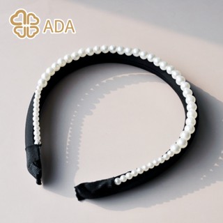 [官方直營]ADA 小香風珍珠細海綿髮箍1入