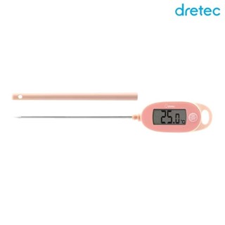 日本ドリテック Dretec 烹飪 烘培 食物 料理 電子溫度計 測油溫 測水溫 IPX4防水 O-900 非供測體溫用